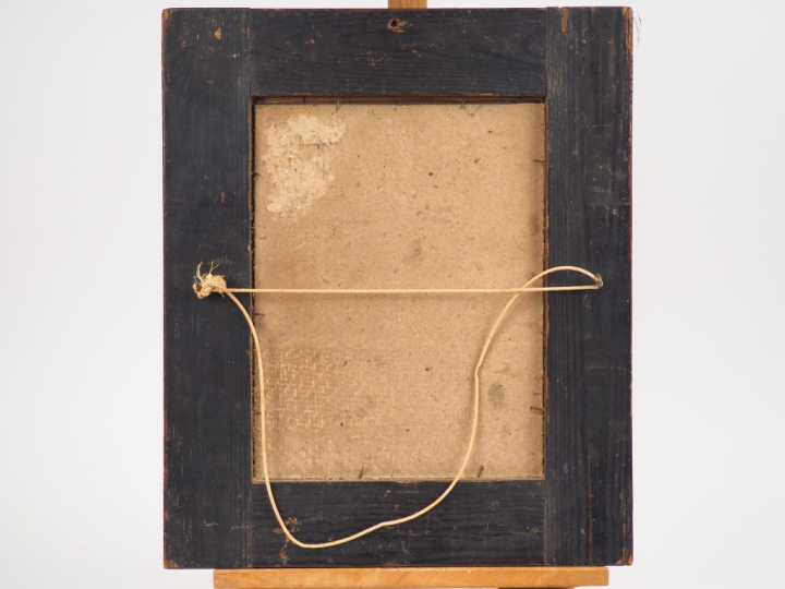 RUBENS (entourage de). "La flagellation du Christ". Huile sur cuivre. 