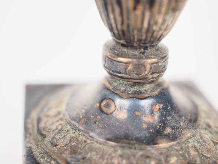 Trophée de l'Académie des jeux floraux en argent.  Poids tel : 388 g H