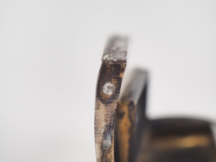 Ensemble comprenant :  - une tabatière en argent 925, poinçon Minerve,