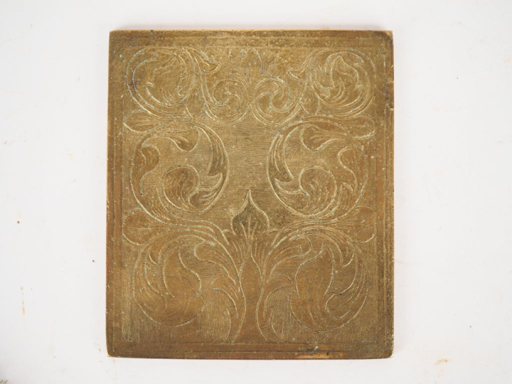 Icône en bronze émaillé du "Miracle de Démétrios de Thessalonique. Mos