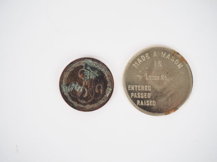 Médaille maçonnique, Orient de Paris loge "les amis incorruptibles" 18