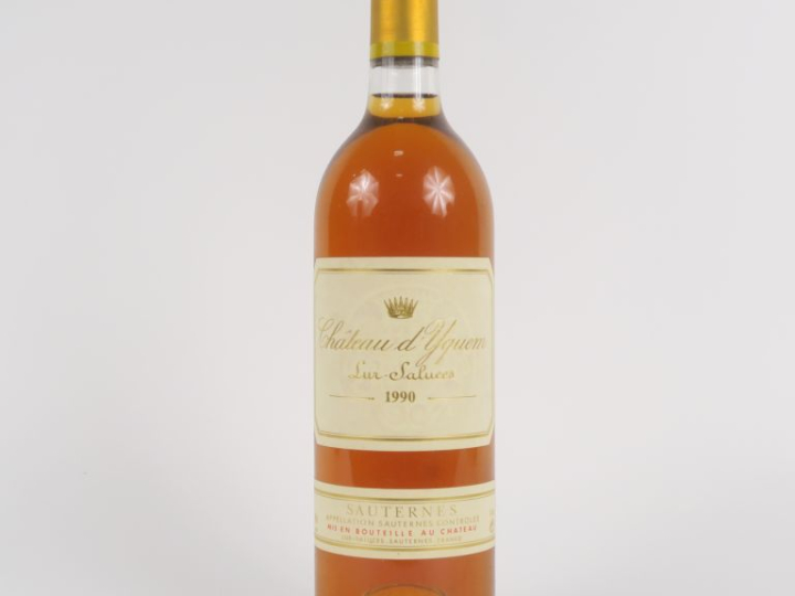 1 BOUTEILLE CHÂTEAU D'YQUEM 1er CCS SAUTERNES - 1990