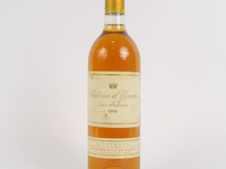 1 BOUTEILLE CHÂTEAU D'YQUEM 1er CCS SAUTERNES - 1990