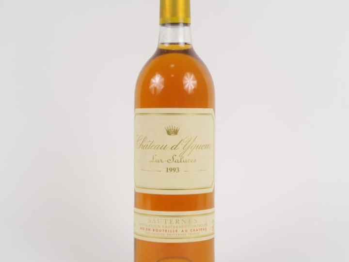 1 BOUTEILLE CHÂTEAU D'YQUEM 1er CCS SAUTERNES - 1993