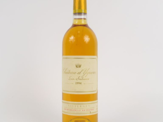 Vente aux enchères 1 BOUTEILLE CHÂTEAU D'YQUEM 1er CCS SAUTERNES - 1994