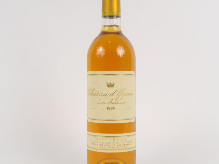1 BOUTEILLE CHÂTEAU D'YQUEM 1er CCS SAUTERNES - 1995