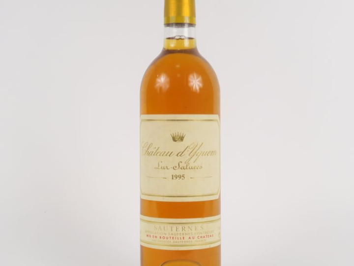 1 BOUTEILLE CHÂTEAU D'YQUEM 1er CCS SAUTERNES - 1995