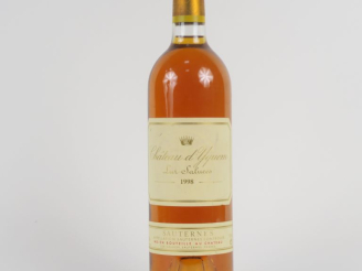 Vente aux enchères 1 BOUTEILLE CHÂTEAU D'YQUEM 1er CCS SAUTERNES - 1998