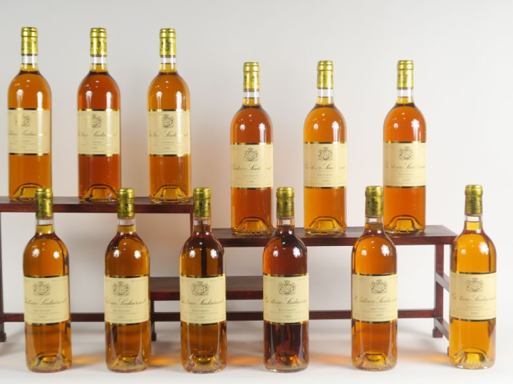 12 BOUTEILLES CHÂTEAU SUDUIRAUT 1er CC SAUTERNES - 1999 - CBO