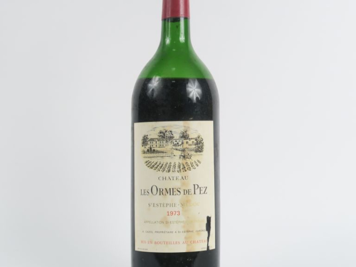 1 MAGNUM CHÂTEAU LES ORMES DE PEZ ST ESTEPHE - 1973 - BEP/CAPS AB