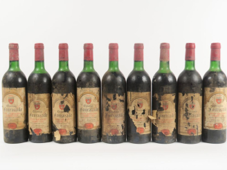 Vente aux enchères 9 BOUTEILLES CHÂTEAU FONRAZADE GC ST EMILION - 1982 - BG à HEP/EA
