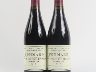 Vente aux enchères 2 BOUTEILLES POMMARD 1er CRU 'GRAND CLOS DES EPENOTS' DOMAINE DE COURC