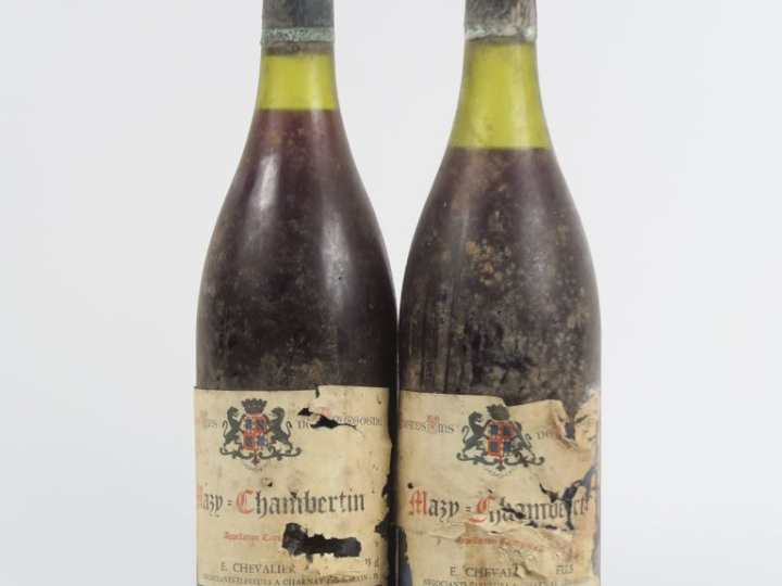 2 BOUTEILLES MAZY CHAMBERTIN 'RÉSERVE PARTICULIÈRE' E. CHEVALIER   FIL