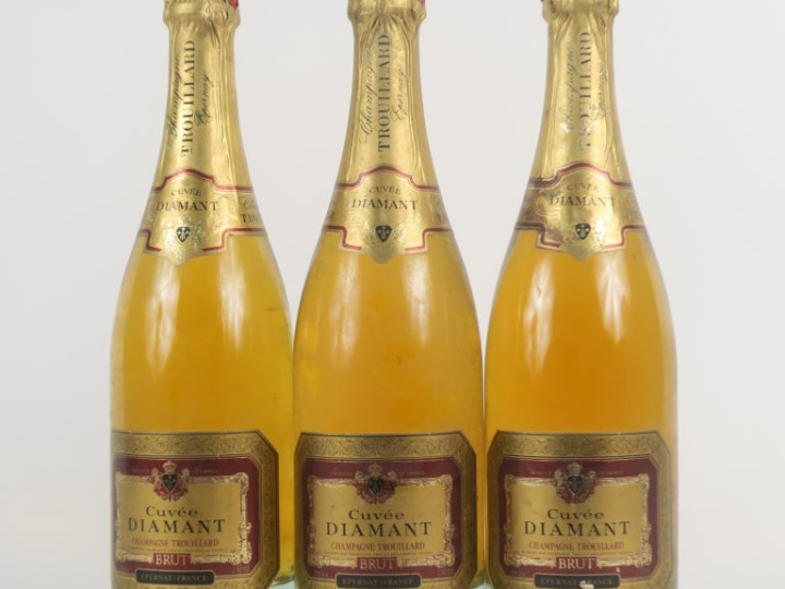 3 BOUTEILLES CHAMPAGNE TROUILLARD 'CUVÉE DIAMANT'