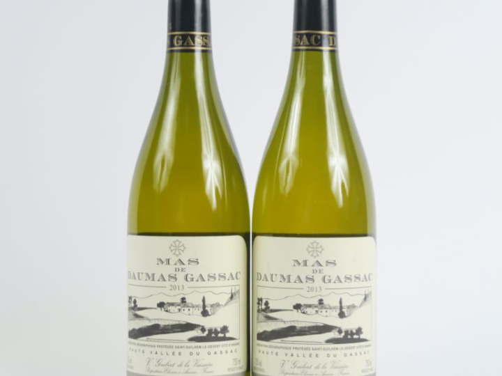 2 BOUTEILLES MAS DE DAUMAS GASSAC BLANC - 2013