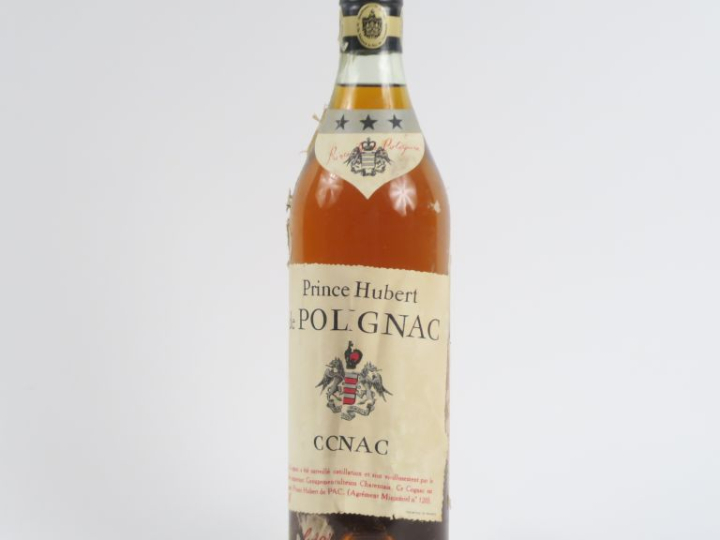 1 BOUTEILLE COGNAC PRINCE HUBERT DE POLIGNAC - EA