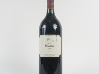 Vente aux enchères 1 MAGNUM (1,5 L) CHÂTEAU BOUSCASSE MADIRAN - 1996 - ELA