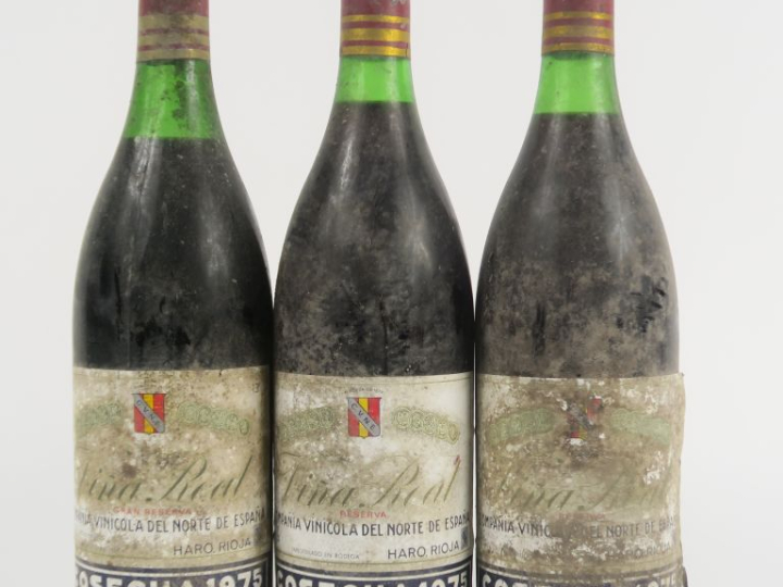 3 BOUTEILLES RIOJA VINA REAL 'RESERVA' COMPANIA VINICOLA DEL NORTE - 1