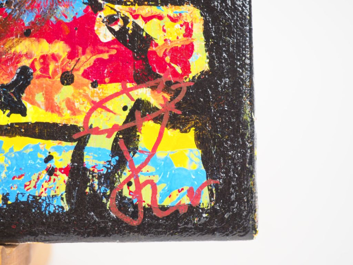 William DUTHEIL-BENICHOUX. (Afeto_K_). "Pulsion d’antan".  Huile sur t