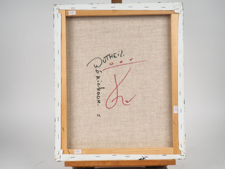 William DUTHEIL-BENICHOUX. (Afeto_K_). "Pulsion d’antan".  Huile sur t