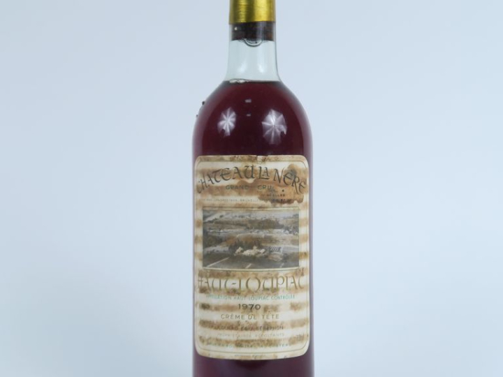 1 CHÂTEAU LA NÈRE 'CRÈME DE TÊTE' HAUT LOUPIAC - 1970 - LB/ET