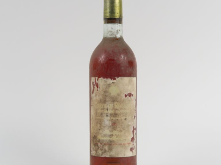 1 BOUTEILLE CHÂTEAU ROUMIEU SAUTERNES - 1971 - ETA