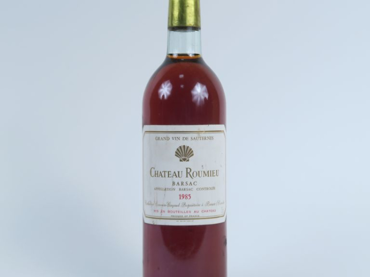 1 BOUTEILLE CHÂTEAU ROMIEU SAUTERNES - 1985 - BG