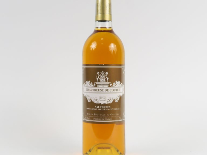 1 BOUTEILLE CHARTREUSE DE COUTET SAUTERNES - 1996