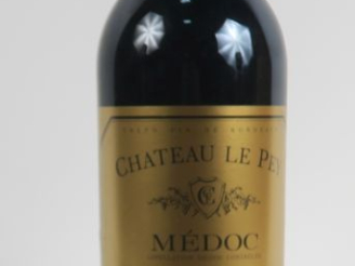 Vente aux enchères 1 MAGNUM CHÂTEAU LE PEY MEDOC - 1989