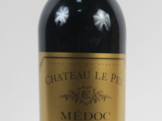 Vente aux enchères 1 MAGNUM CHÂTEAU LE PEY MEDOC - 1989 - LB