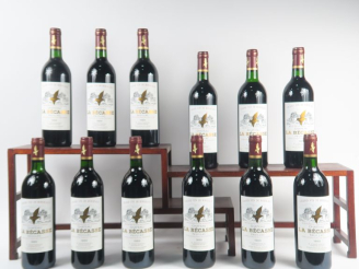 Vente aux enchères 12 BOUTEILLES CHÂTEAU LA BECASSE PAUILLAC - CBO - BG à LB