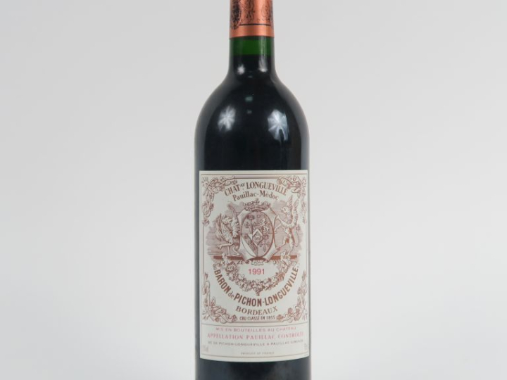 1 BOUTEILLE CHÂTEAU PICHON LONGUEVILLE BARON GCC PAUILLAC - 1991