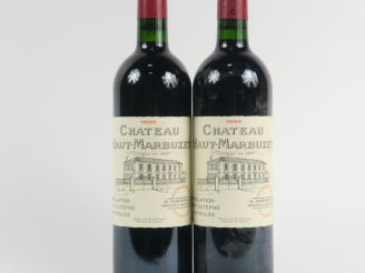 Vente aux enchères 2 BOUTEILLES CHÂTEAU HAUT MARBUZET ST ESTEPHE - 1999