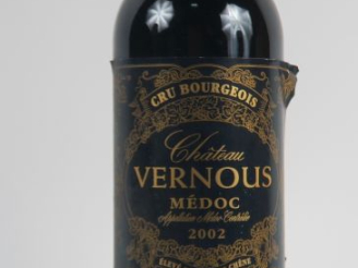 Vente aux enchères 1 MAGNUM CHÂTEAU VERNOUS CB MEDOC - 2002