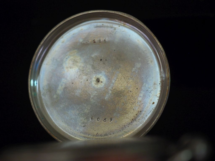 LEROY   Fils Ensemble comprenant :  - une montre savonnette aveugle en