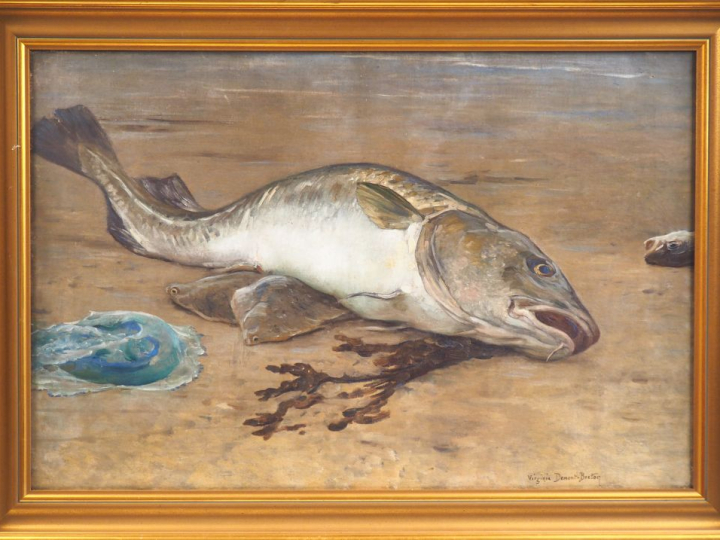 Virginie DEMONT-BRETON. "Moruette (jeune cabillaud) - étude pour homme