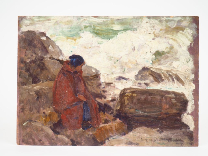 Virginie DEMONT-BRETON. "Au cran aux œufs, Eliane a posé, Cap Gris-Nez