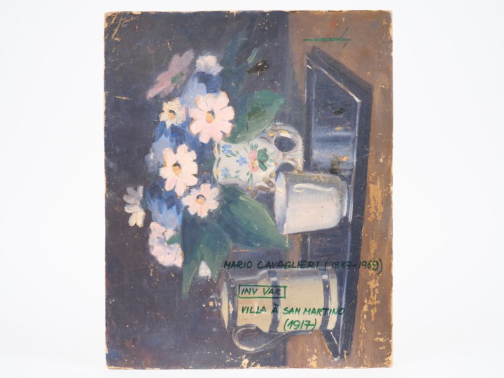 Mario CAVAGLIERI.  "villa à San Martino", Circa 1917  Dim. 41 x 33 cm