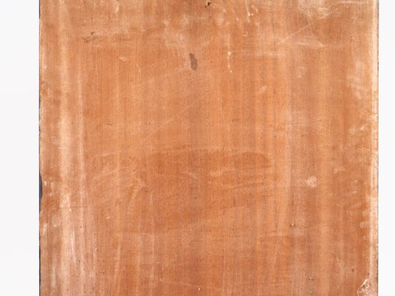 Jeanne OLIVIER,  "Oiseau de Chine"  Huile sur panneau, signée en bas a