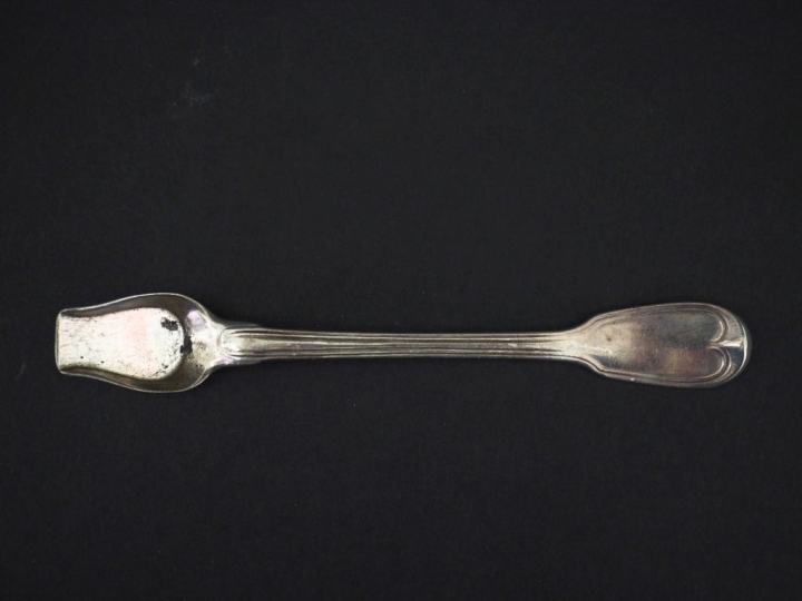 Paire de salerons Restauration en argent 950, poinçon Vieillard, à déc