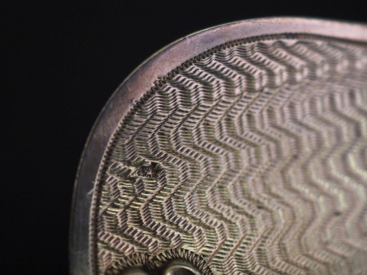 Pelle à tarte Napoléon III de style louis XV en argent 925, poinçon Mi