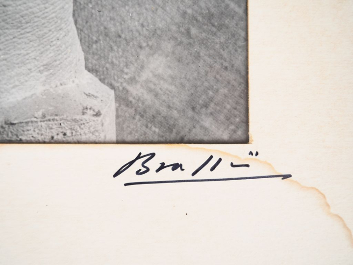 BRASSAÏ (Gyula Halasz, dit) 1899-1984. Moulage de la main de Picasso, 