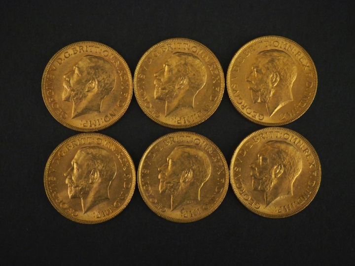 Six Souverains or, 1911. FRAIS ACHETEURS 10% HT.   