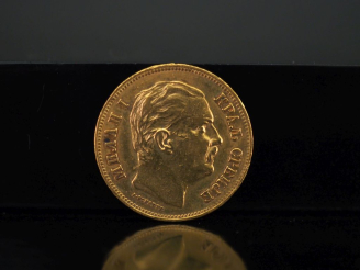 Vente aux enchères Pièce de 20 Dinars or, 1882.  FRAIS ACHETEURS 10% HT.   