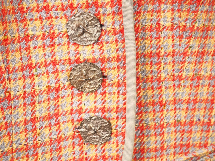 Christian DIOR, Boutique Ensemble de tailleur veste et jupe.  Veste en