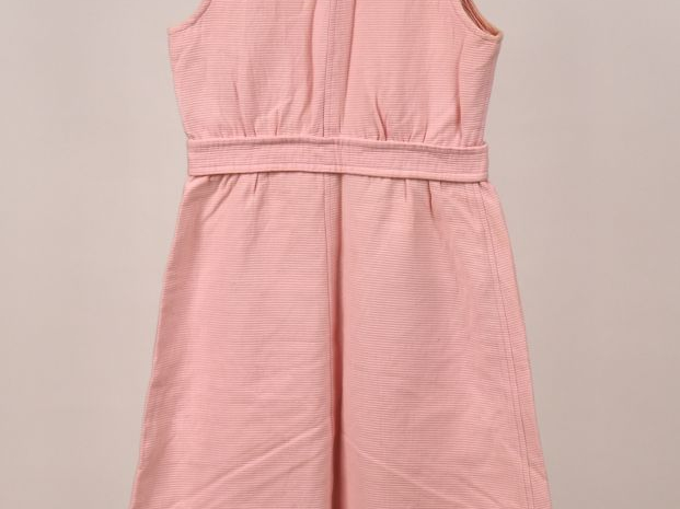 COURREGES, Paris Hyperbole, robe sans manche probablement en coton, de