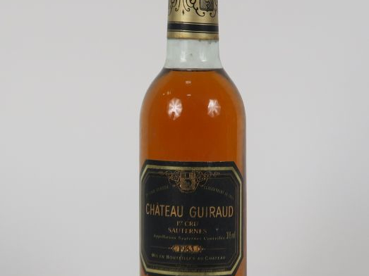 1 BOUTEILLE (37,5 CL) CHÂTEAU GUIRAUD 1er CC SAUTERNES - 1983