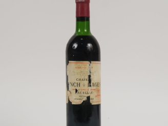 Vente aux enchères 1 BOUTEILLE CHÂTEAU LYNCH BAGES GCC PAUILLAC - 1973 - LB-HEP/EA