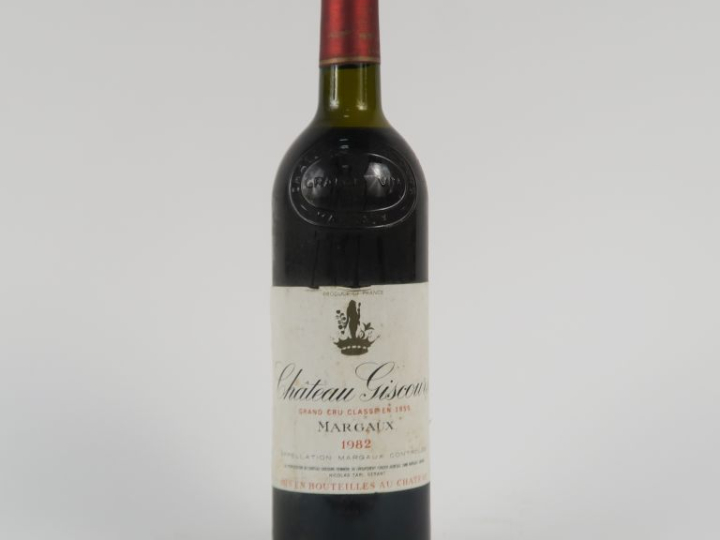 1 BOUTEILLE CHÂTEAU GISCOURS GCC MARGAUX - 1982 - LB-HEP