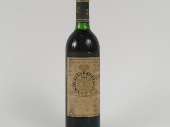 1 BOUTEILLE CHÂTEAU GRUAUD LAROSE GCC ST JULIEN - 1983 - BG/ES
